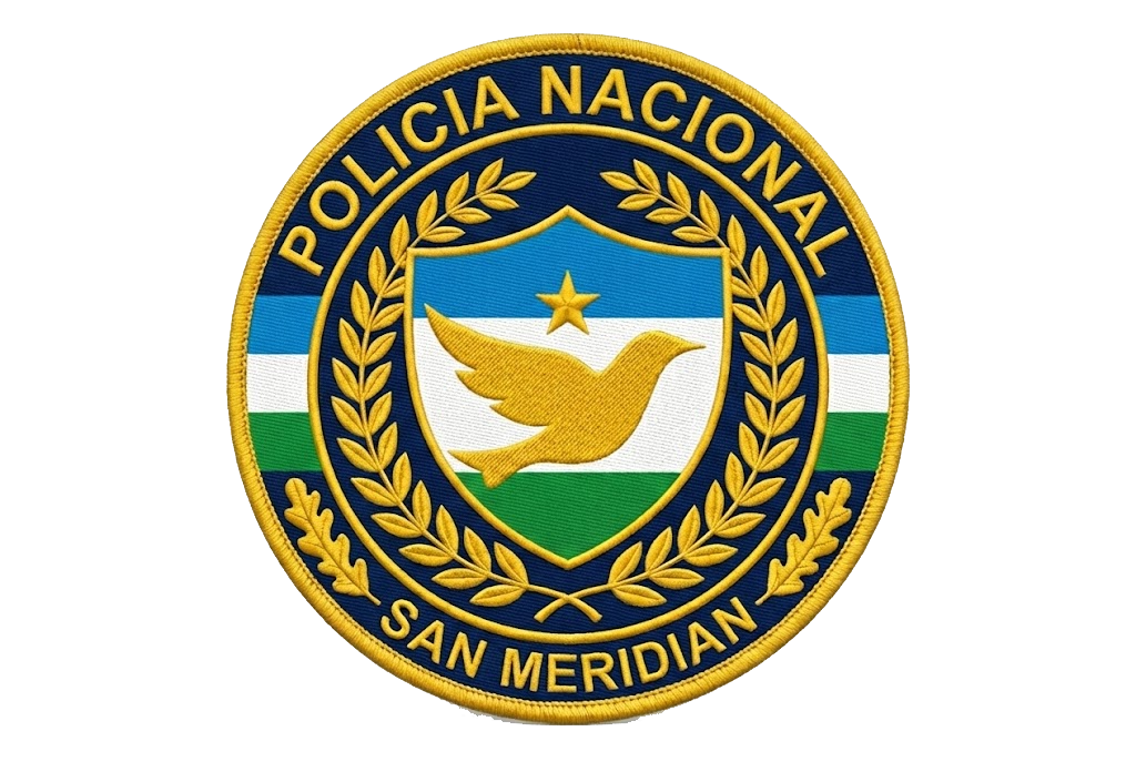 San Meridian Police Logo